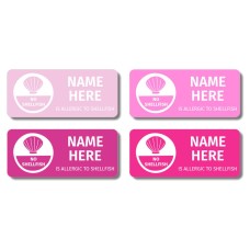 Pinks Allergy Labels