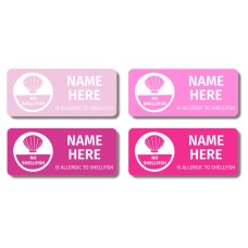 Pinks Allergy Labels