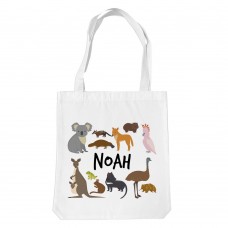 Aussie Animals White Tote Bag