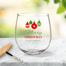 Bauble Stemless Wine Glass