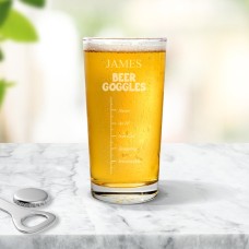 Beer Goggles Pint Glass