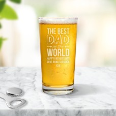 Best Dad Pint Glass