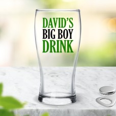 Big Boy Standard Beer Glass