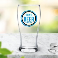 Bottle Top Standard Beer Glass