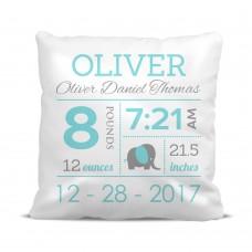 Boy Birth Cushion Cover