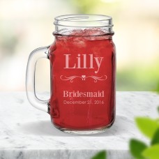 Bridesmaid Mason Jar