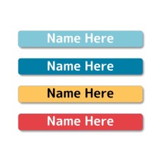 Bright Mini Name Label