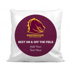 NRL Broncos Classic Cushion Cover