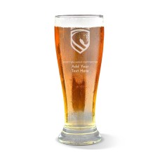 NRL Broncos Engraved Premium Beer Glass
