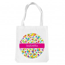 Bubbles White Tote Bag