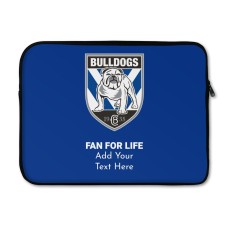 NRL Bulldogs Laptop Sleeve