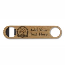 NRL Bulldogs Wooden Bottle Opener