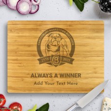 Bulldogs NRL Bamboo Cutting Board