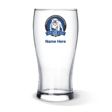 NRL Bulldogs Standard Beer Glass