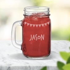 Bunting Mason Jar