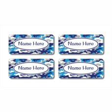 Camo Rectangle Name Label