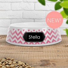 Chevron Pet Bowl