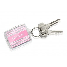 Chevron Keyring