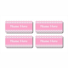 Chevron Rectangle Name Label