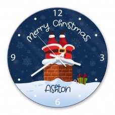 Chimney Glass Wall Clock