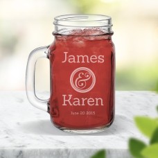 Couples Mason Jar