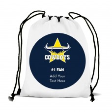 NRL Cowboys Drawstring Sports Bag