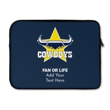 NRL Cowboys Laptop Sleeve