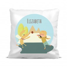 My Adventure - Playing Ball Girl Cushion Cover