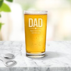 Dad Pint Glass