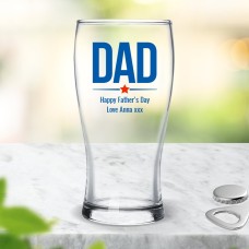 Dad Standard Beer Glass