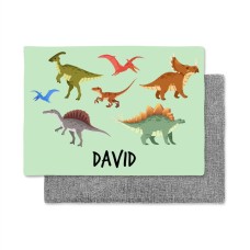 Dinosaur Linen Placemats