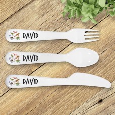 Dinosaur Kids' Cutlery Set