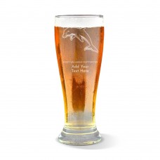 NRL Dolphins Engraved Premium Beer Glass