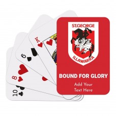 NRL Dragons Playing Cards