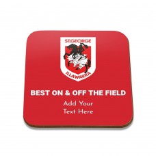 NRL Dragons Square Coaster