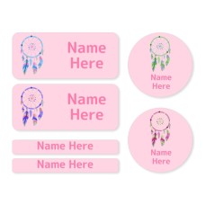 Dream Catcher Mixed Name Label Pack