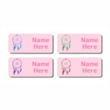 Dream Catcher Rectangle Name Label