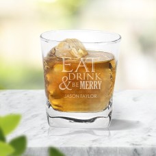 Eat Drink Tumbler Glass