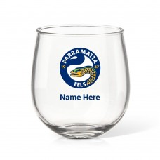 NRL Eels Stemless Wine Glass
