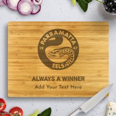 Eels NRL Bamboo Cutting Board