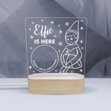 Elf Personalised Night Light