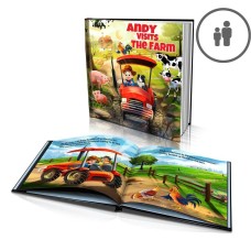 "Visits the Farm" Personalised Story Book