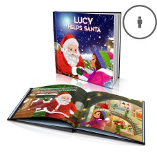 "Helping Santa" Personalised Story Book