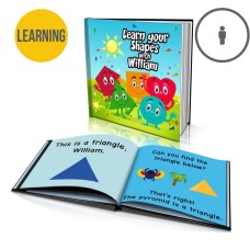 "Learn Your Shapes" Personalised Story Book