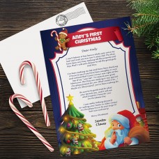 First Christmas Santa Letter