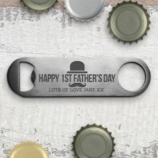 First Fathers Day Engraved Bottle Opener