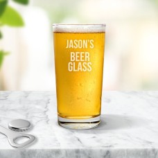 First Name Pint Glass