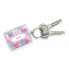 Flamingo Keyring