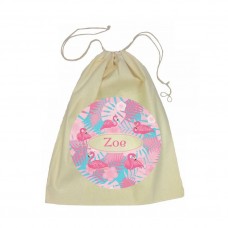 Flamingos Drawstring Bag