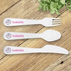 Flower Kids' Cutlery Set